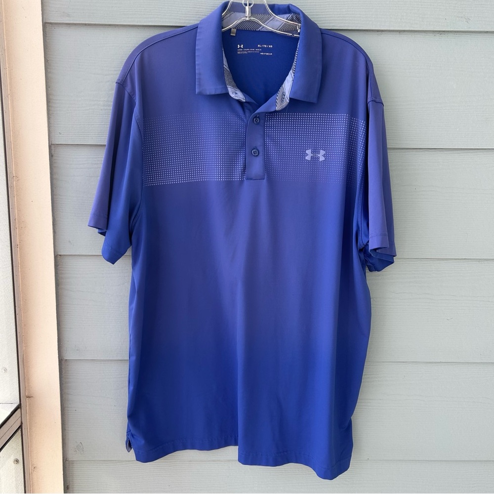 Under Armour Men's Royal Blue Polo Shirt